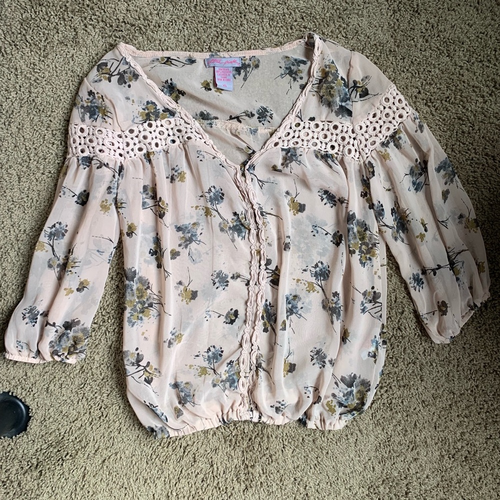 Beautiful Flower Design Blouse